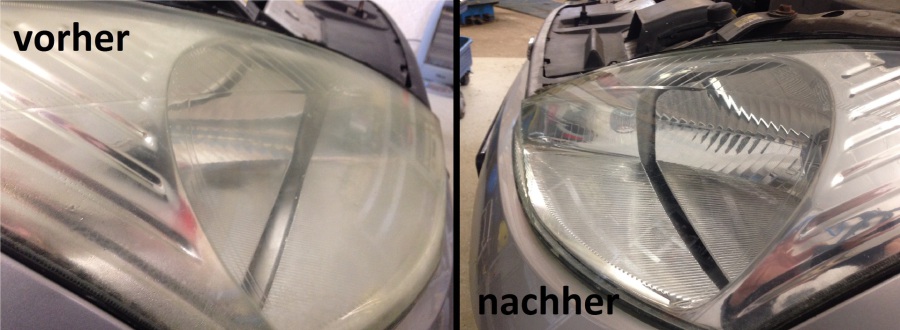 Scheinwerfer-Aufbereitung